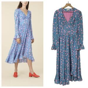 Stine Goya Freesia Dress - Star Dot Print - XS